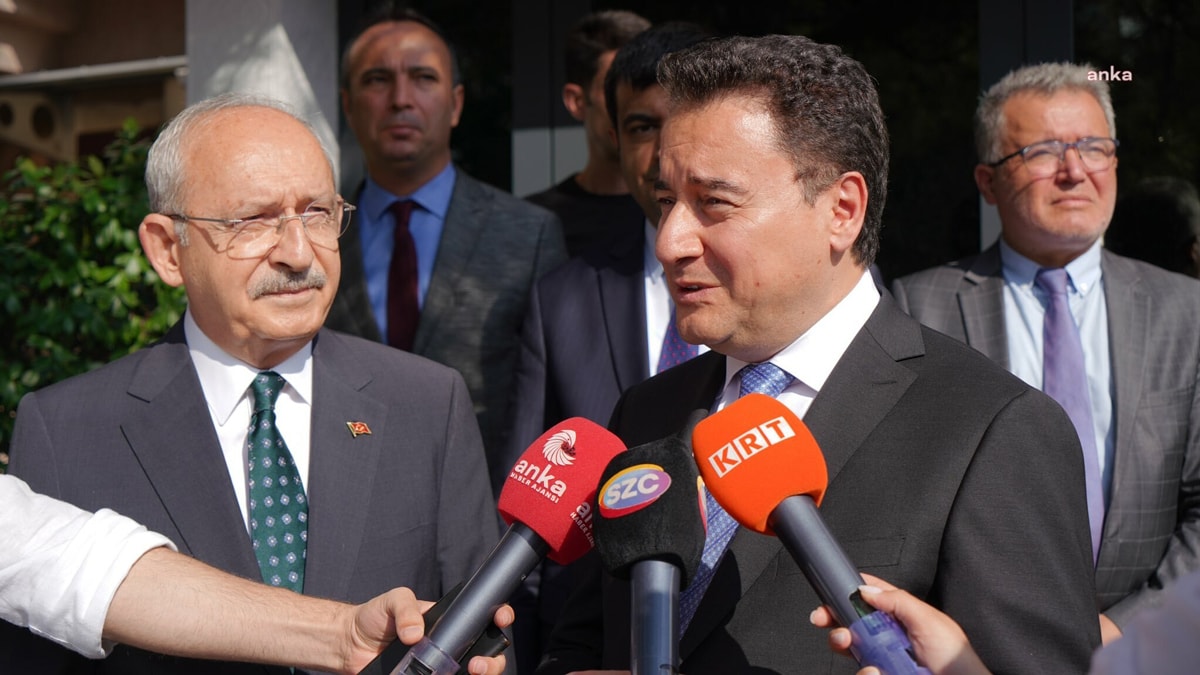 Ali Babacan Kemal Kılıçdaroğlu nu ziyaret etti Sözcü