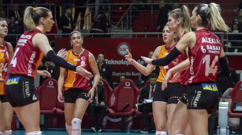 Galatasaray Daikin, Türk Hava Yolları'na set vermedi