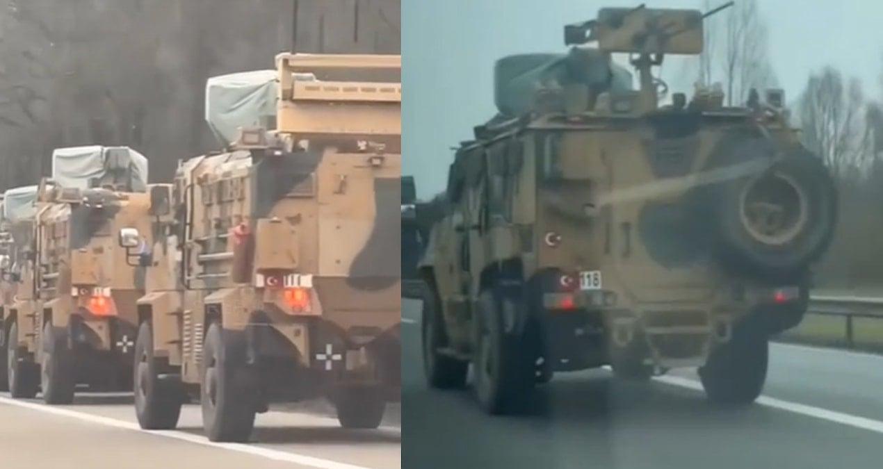 Türk askerlerini Almanya'da gören sürücü büyük şaşkınlık yaşadı: Burada neler oluyor?