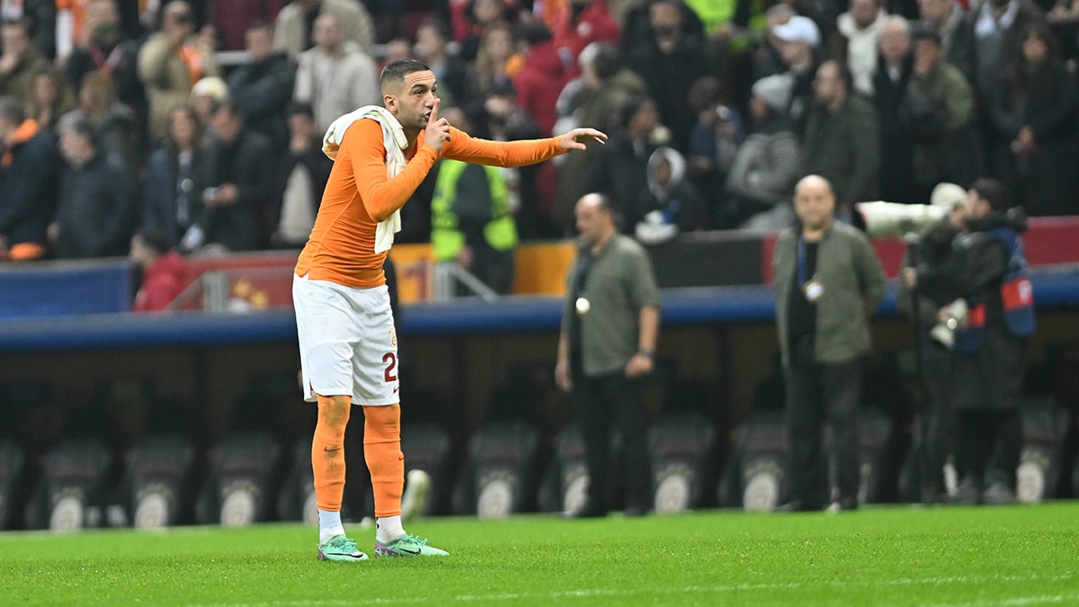 Hakim Ziyech, Manchester United maçında şov yaptı