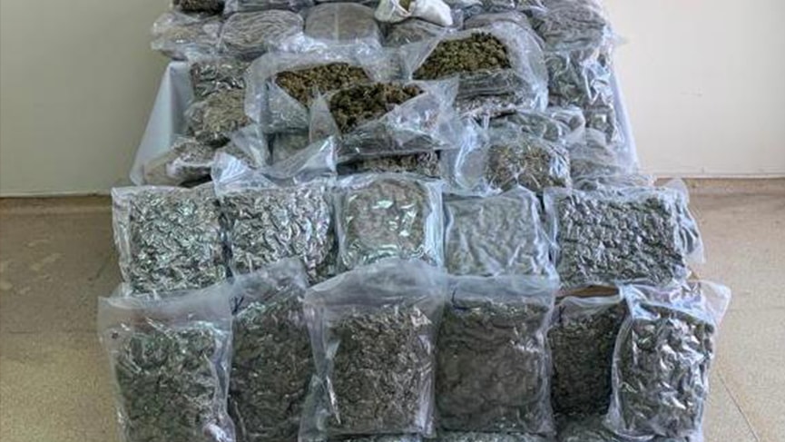 48 ilde operasyon... Tonlarca uyuşturucu ele geçirildi