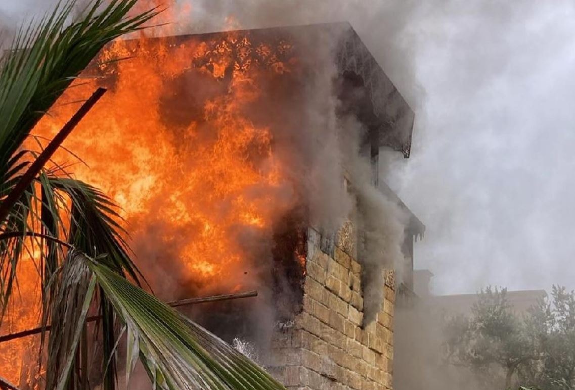 TRT dizisinin platosunda yangın