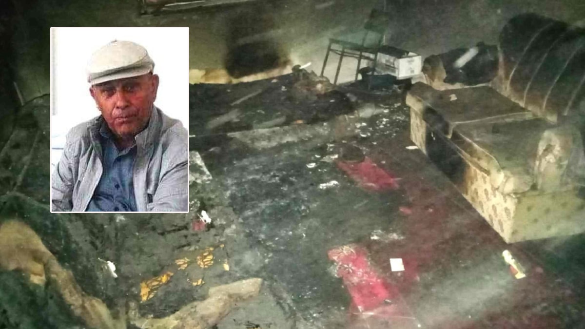 Yangından sonra ölü bulundu, zehirlenme şüphesi