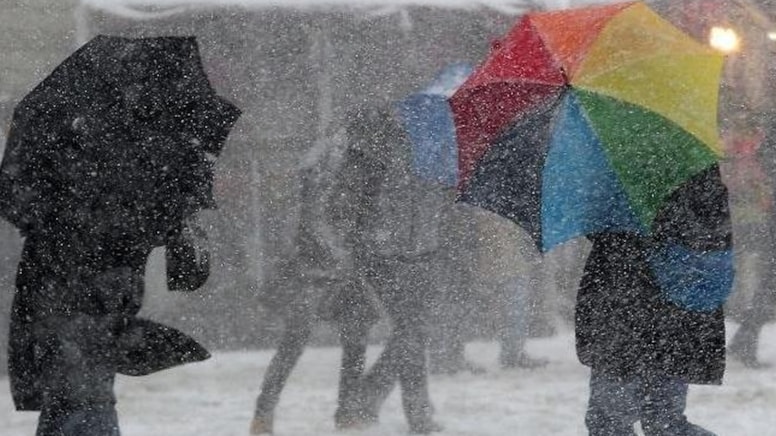 Meteoroloji'den birçok şehre kar yağışı uyarısı
