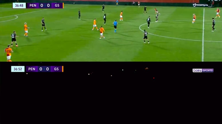 Pendikspor-Galatasaray maçında elektrik kesintisi