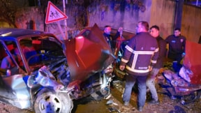 Manisa’da ehliyetsiz sürücü kaza yaptı: 6 yaralı