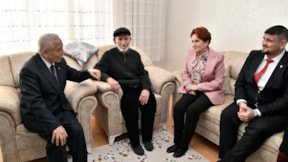 İYİ Parti Genel Başkanı Akşener'den şehit ailesine ziyaret