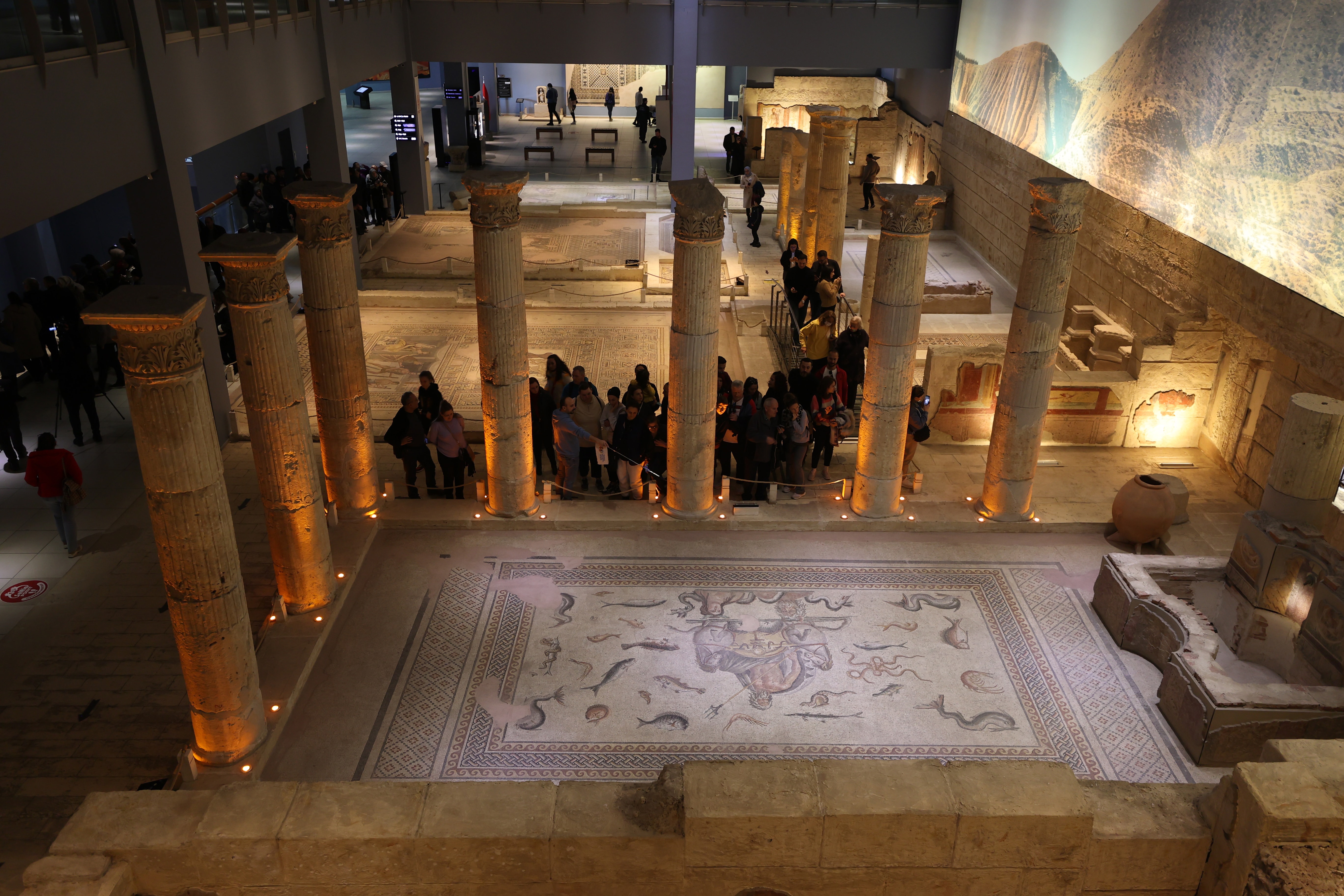 Zeugma Mozaik Müzesi'nde yeni yılda yeni hedef: 600 bin ziyaretçi