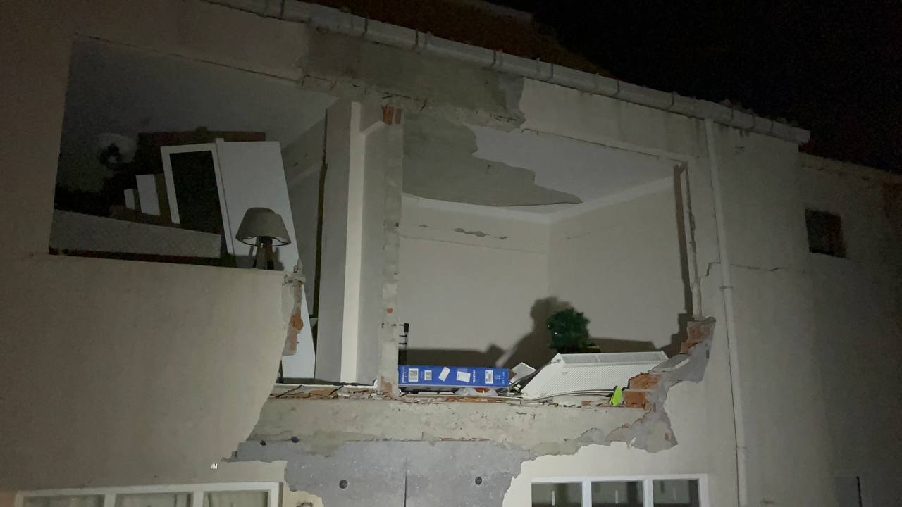 Çanakkale'de doğalgaz patlaması