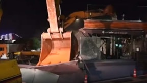 Üsküdar'daki kaçak kafelerden biri daha yıkıldı