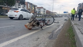 Samsun'da kaza: Bisiklet sürücüsü hayatını kaybetti