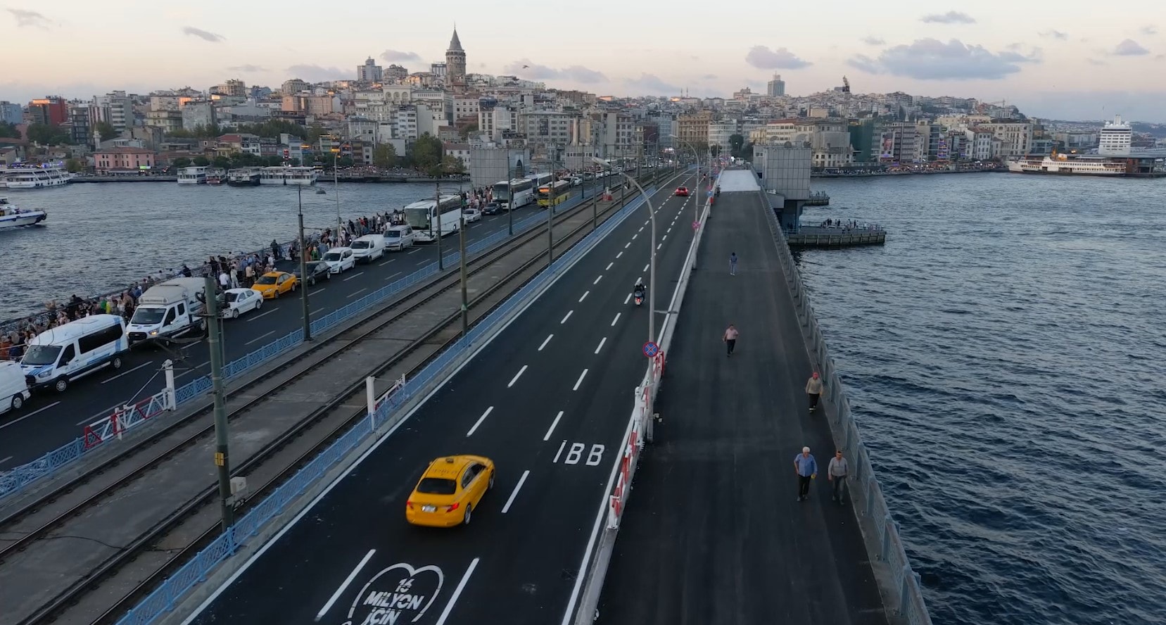 1 Ocak'ta İstanbul'da pek çok yol trafiğe kapatılacak
