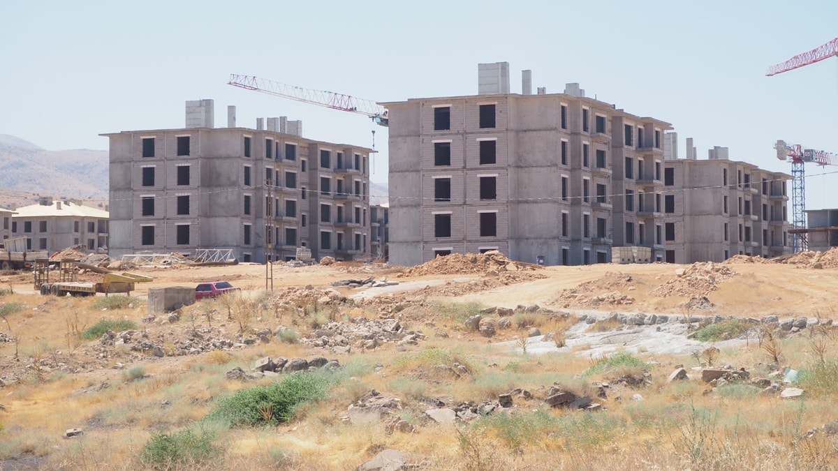 Deprem konutu yaptılar içme suyunu unuttular