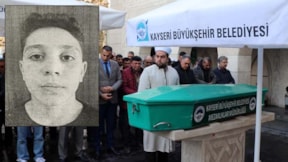 Okul arkadaşının öldürdüğü Hürkan Durmaz'a son veda