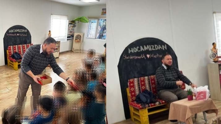 Tepki çeken uygulama! Anaokulunda imam...