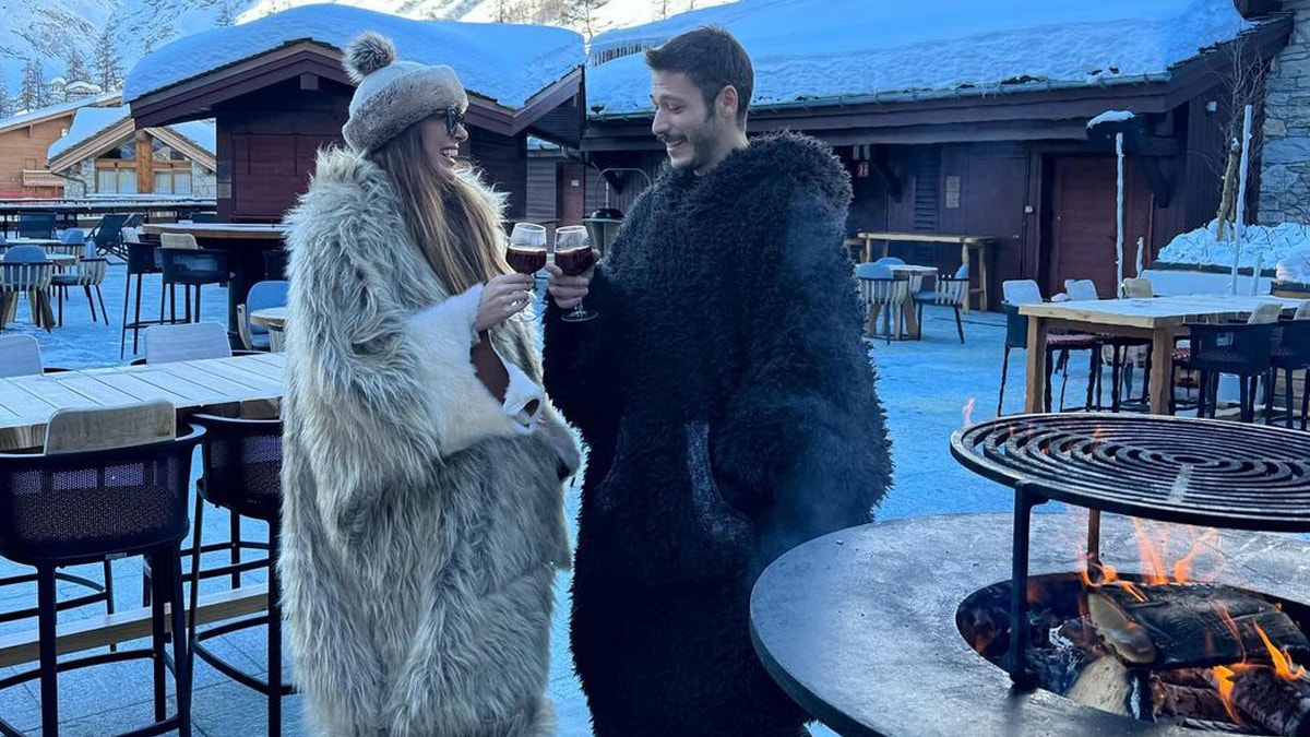 Dilan Çiçek Deniz ile Kubilay Aka kar tatilinde