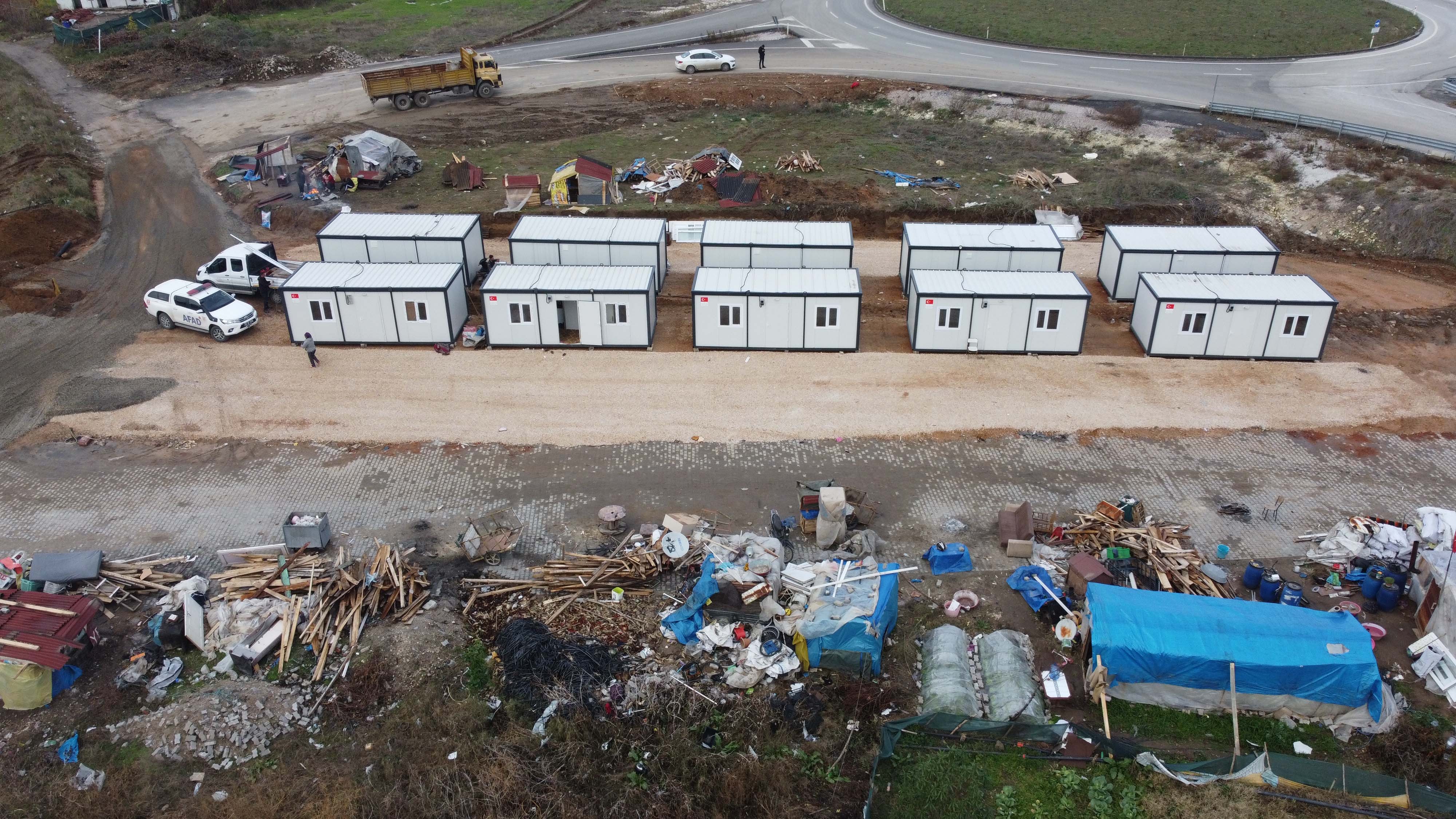 Edirne'deki 'Göl Mahalle'ye mini konteyner kent 