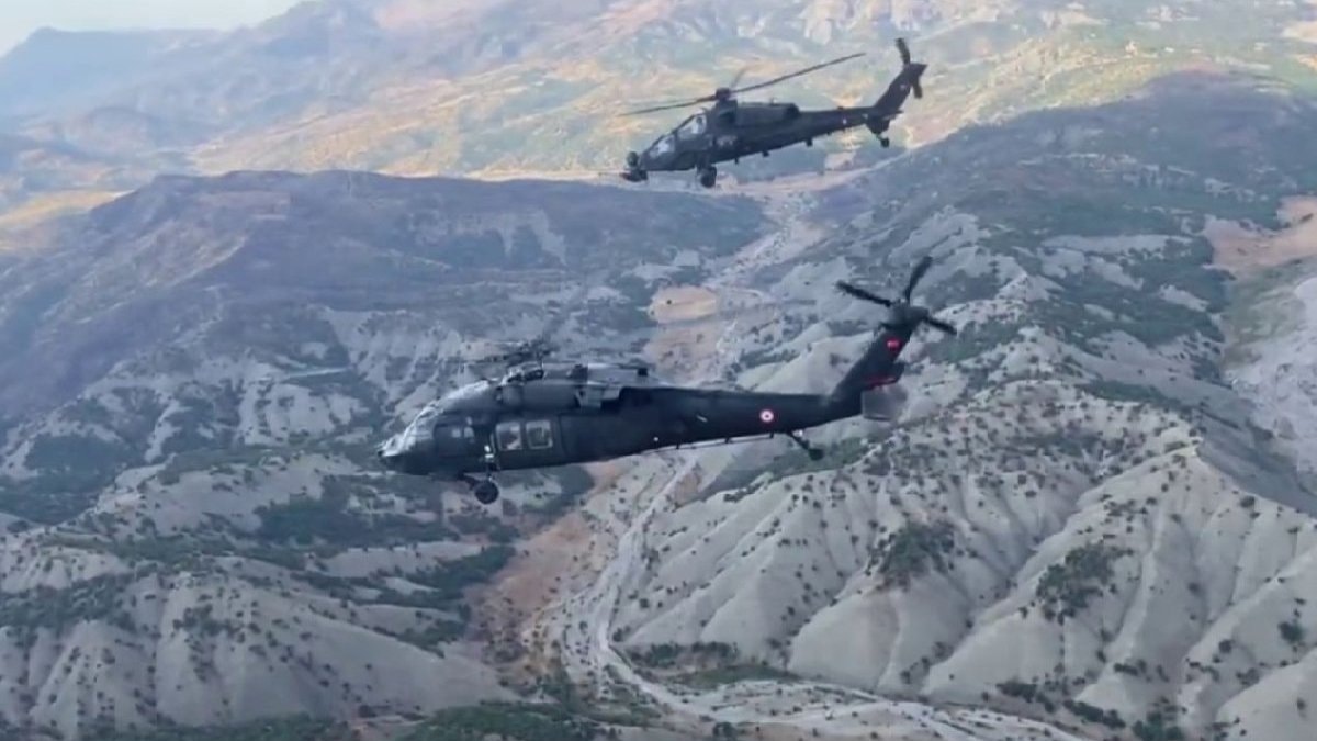 Ali Yerlikaya paylaştı: 58 mağara, sığınak, depo imha edildi