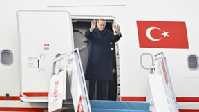 Erdoğan Yunanistan'a gitti