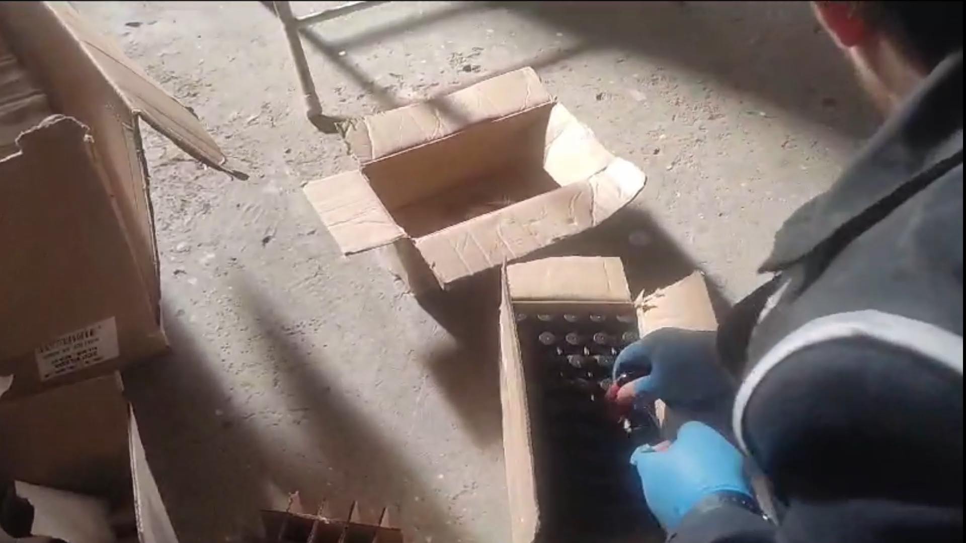 Evi sahte içki imalathanesine çevirmişler