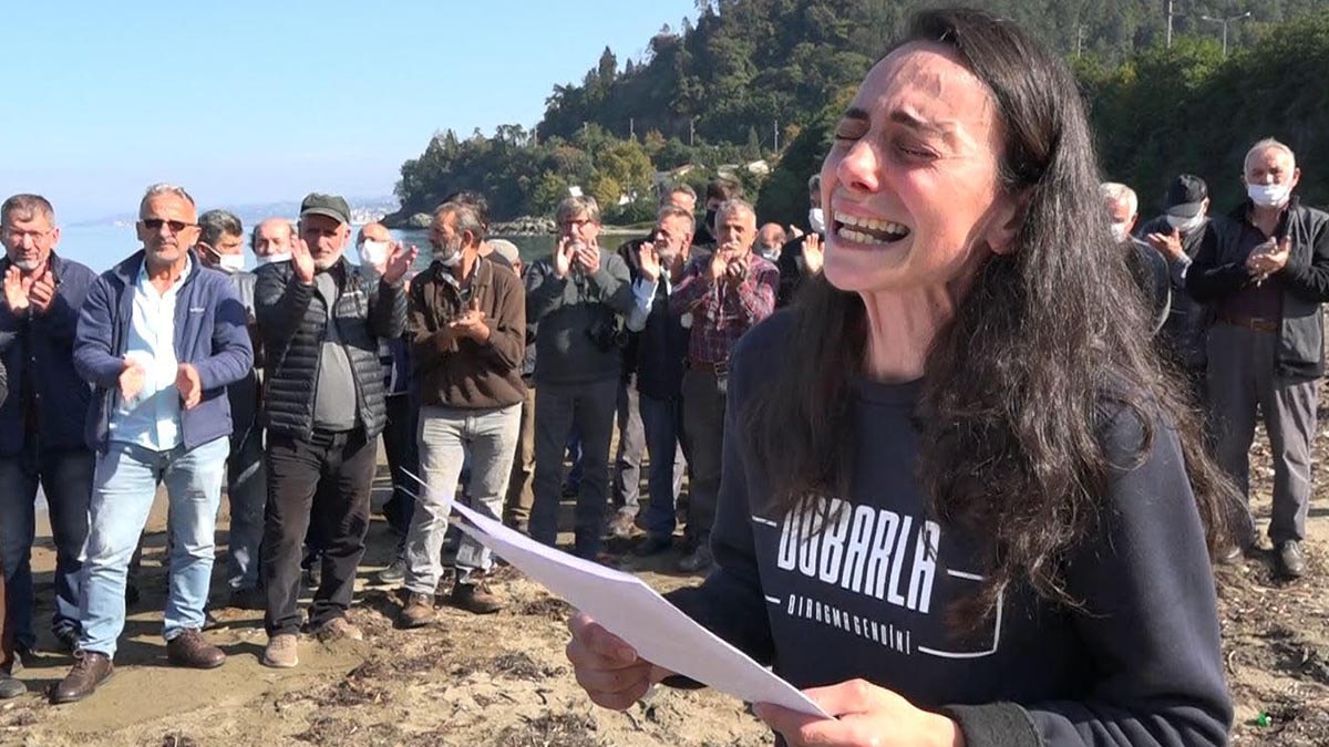 Çevreci ressam Gökçe Erhan'ın hukuk zaferi