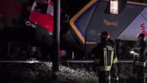İtalya'da tren kazası: Çok sayıda yaralı var