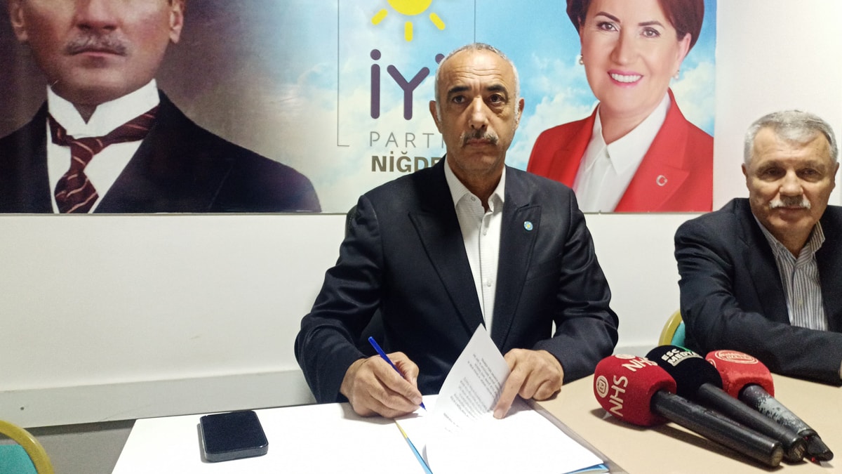İYİ Parti il başkanı istifa etti