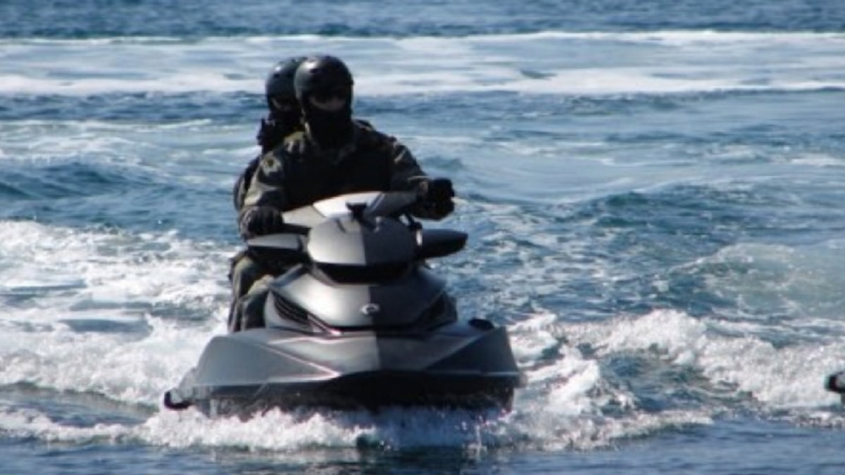 Bodrum'da jet ski ile göçmen kaçakçılığı