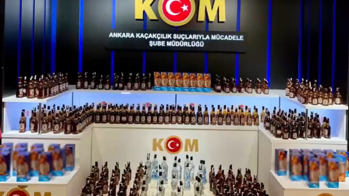 81 ilde kaçak içki operasyonu: 23 ton alkole el konuldu