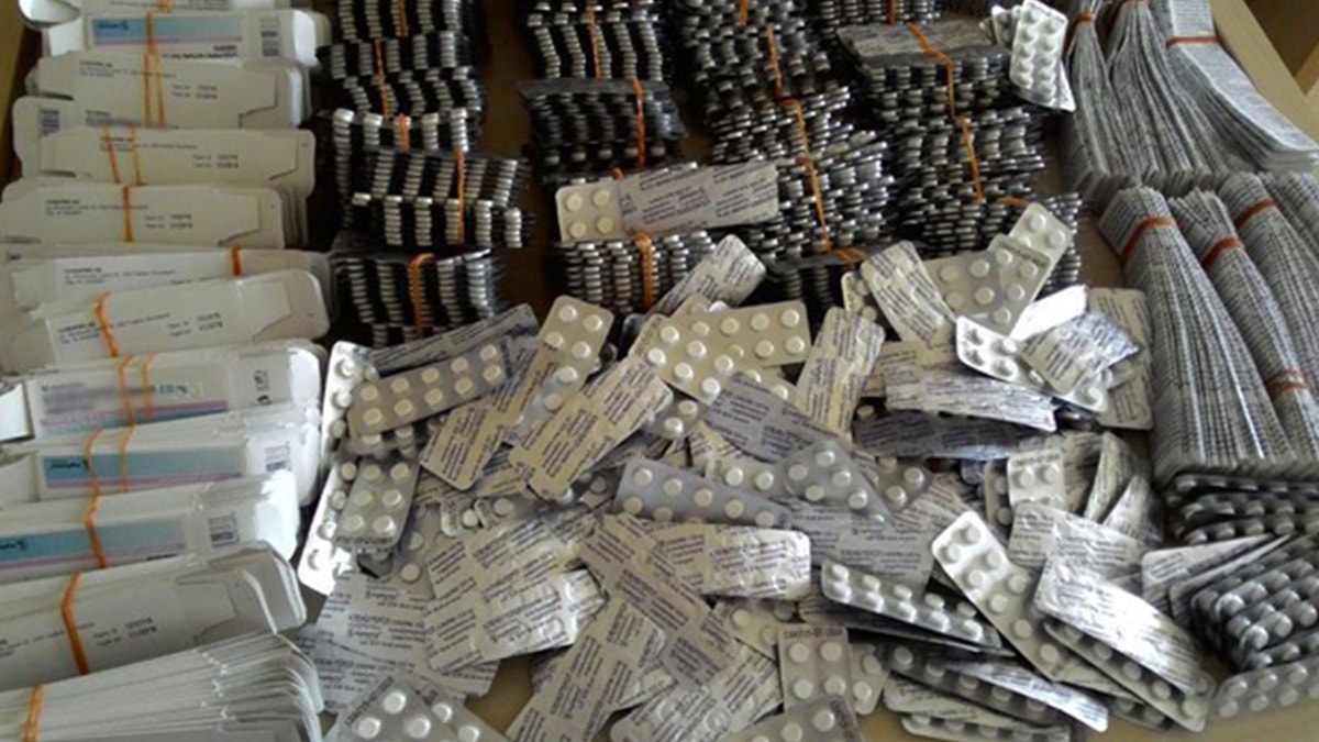 Gaziantep'te 37 bin 693 kaçak ilaç ele geçirildi