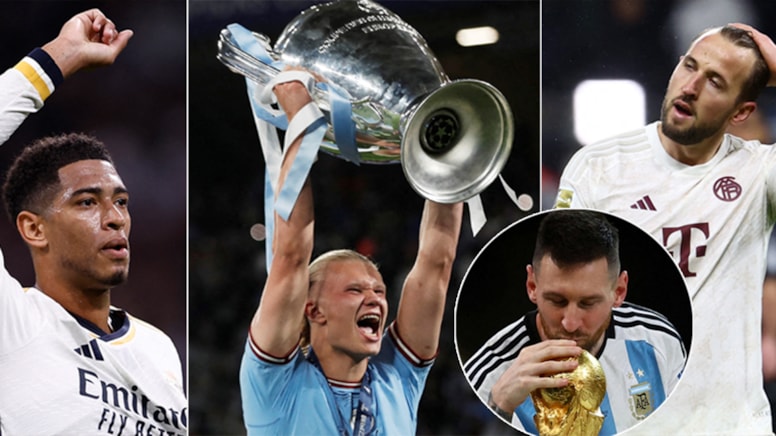 2023'te futbolun parlayan yıldızları: Messi, Haaland, Bellingham ve Kane