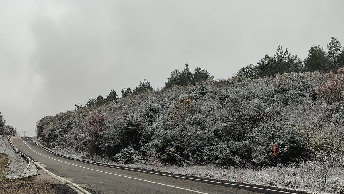 Trakya'da kar yağışı başladı