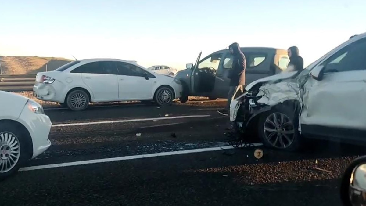 Ankara'da zincirleme kaza