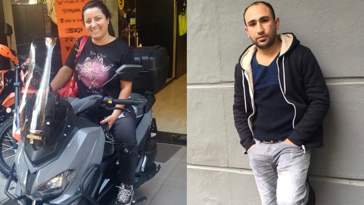 Motokurye Zeynep ve Feridun feci şekilde can verdi