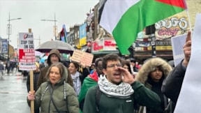Londralılar Gazze için yine sokağa çıktı