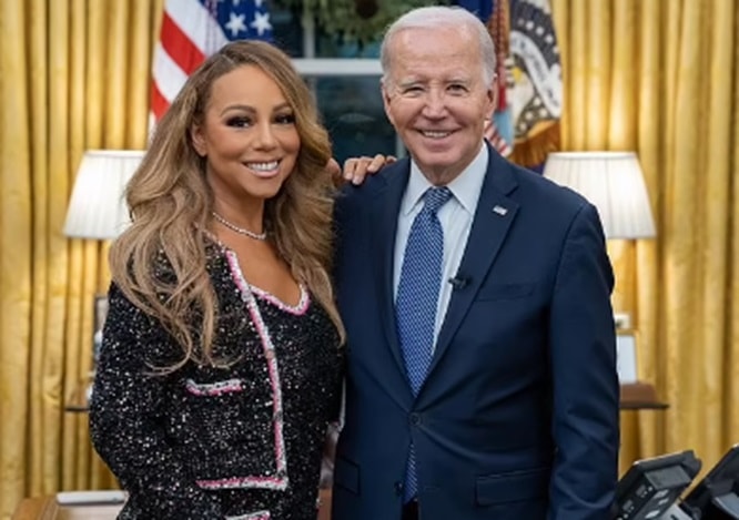 Mariah Carey'nin Beyaz Saray ziyareti tartışma yarattı