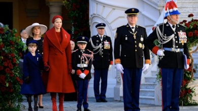 Monaco Kraliyet Ailesinin gen yeleri son halleriyle dikkat ekti