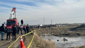 Ergene Nehri'ne uçan araçta bir kişinin cansız bedenine ulaşıldı