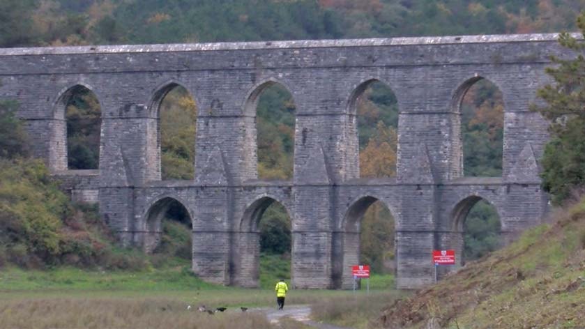 Tarihi hat tekrar su altında kaldı
