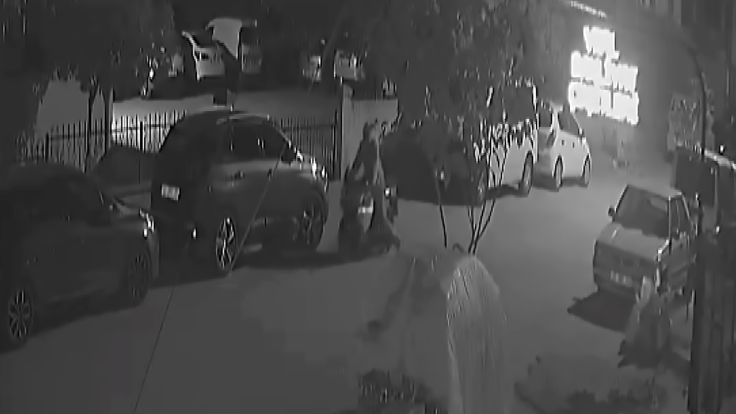 Motosiklet hırsızından pes dedirten savunma