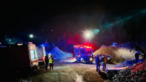 Denizli'de krom maden ocağında göçük: 2 ölü, 1 yaralı