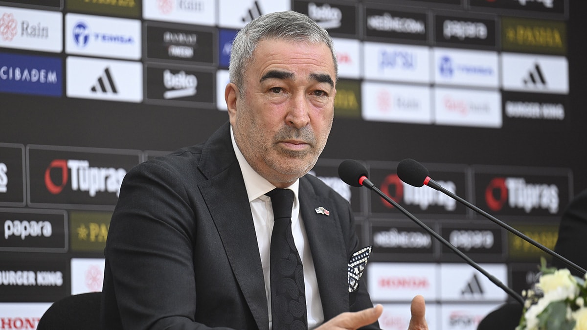 Beşiktaş'ta Samet Aybaba'dan Sergen Yalçın ve kadro açıklaması