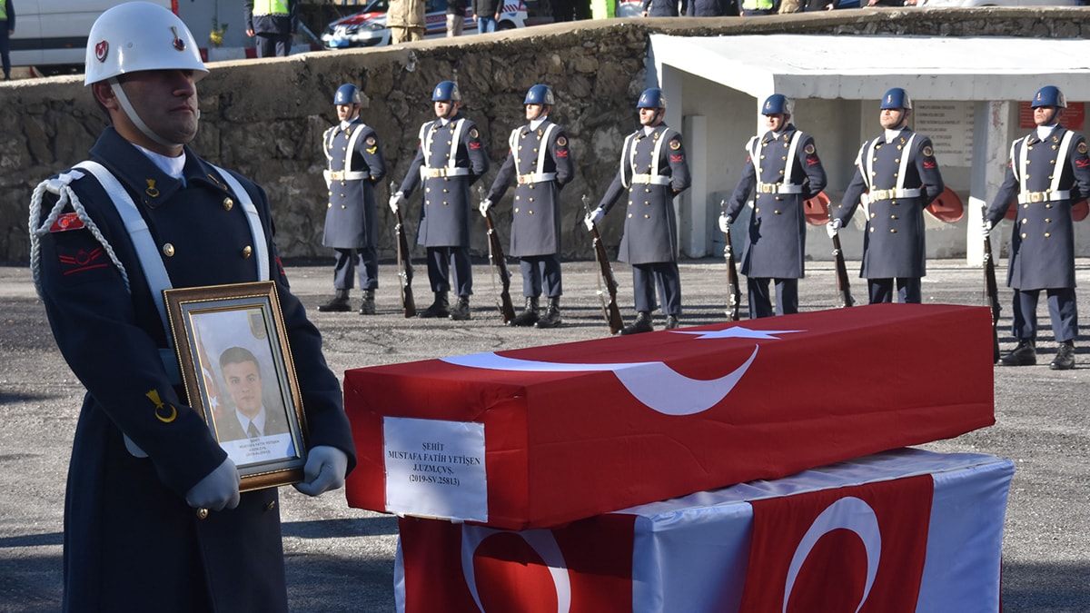 Bitlis'te silah kazası: Uzman Çavuş Mustafa Fatih Yetişen şehit düştü