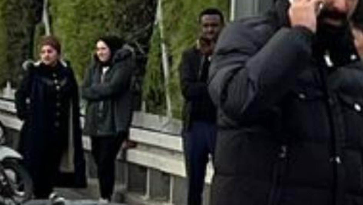 Somali Cumhurbaşkanı'nı oğlunun olay yerinde çekilen fotoğrafı ortaya çıktı