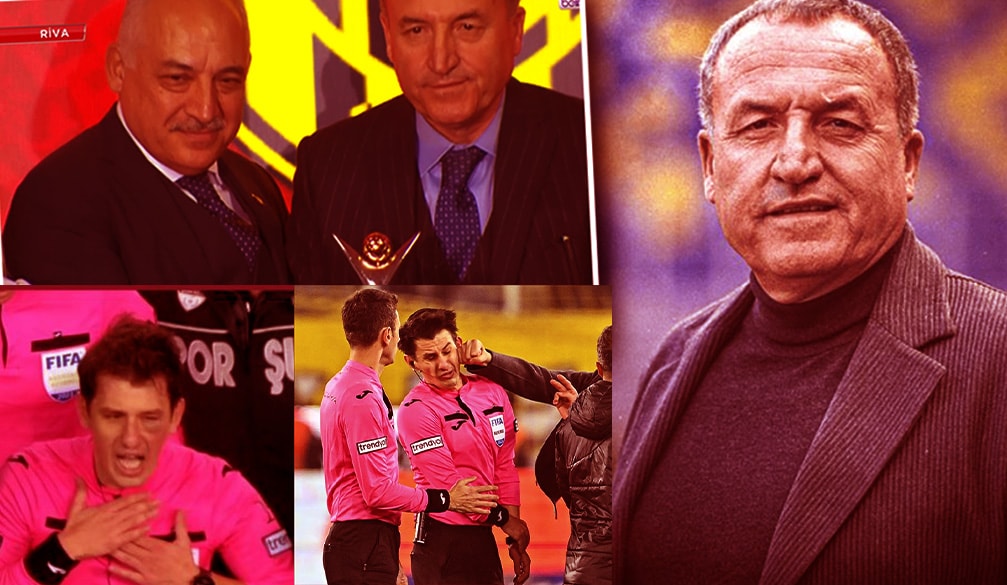 TFF'nin 'lider yürekli başkanı' Faruk Koca'nın saldırısı göz göre göre geldi