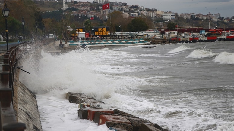 Marmara Denizi'nde fırtına bekleniyor