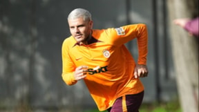 Galatasaray'da Icardi, takımla birlikte çalıştı