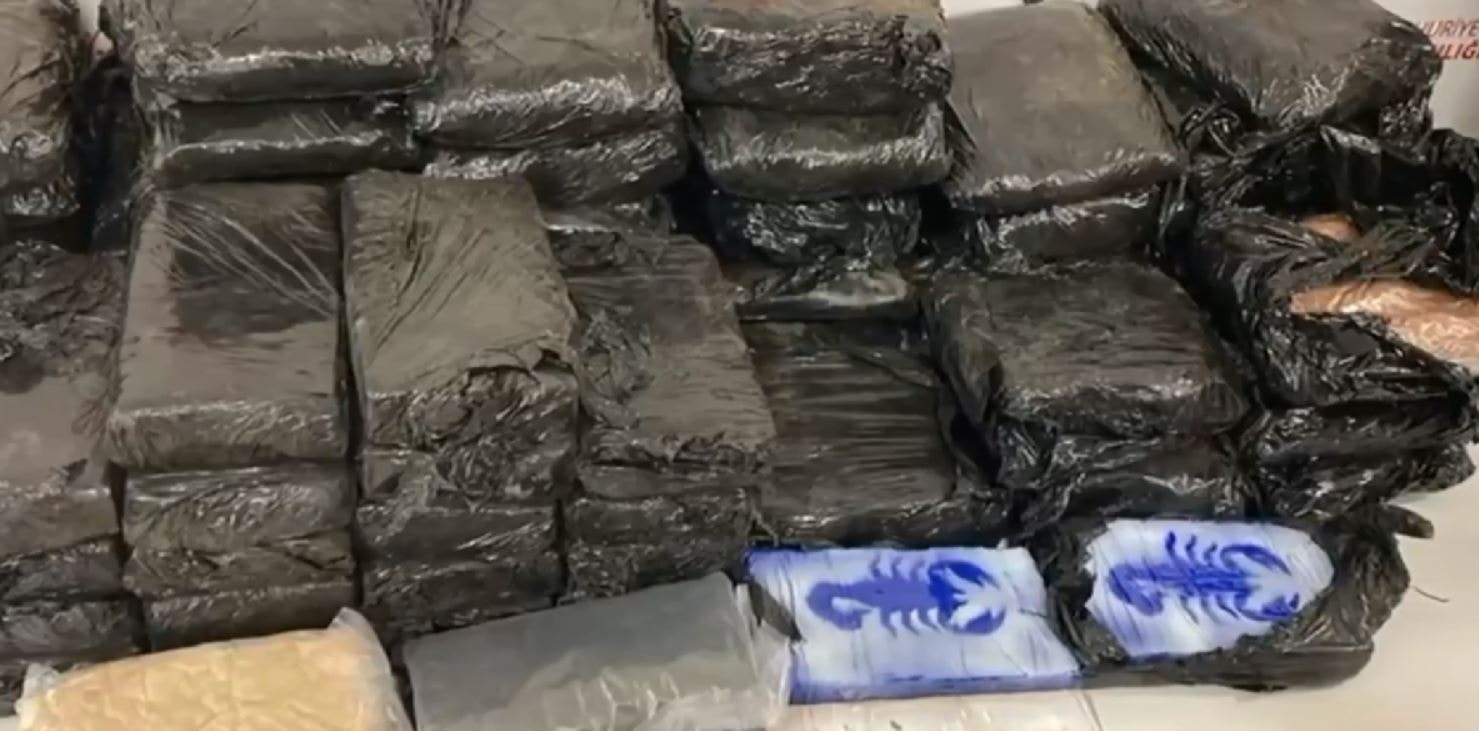 Dorseye gizlemişler... 109 kilogram kokain yakalandı