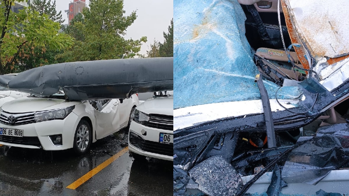 Aracının üzerine savaş uçağı tankı düştü, karara itiraz etti