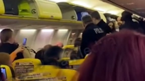 Sarhoş yolcu Bodrum uçağını birbirine kattı